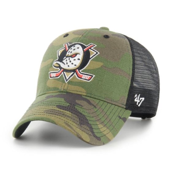 Kšiltovka Anaheim Ducks Camo Branson '47