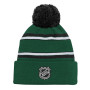 Dětský kulich Minnesota Wild Jacquard Cuffed Knit s logem a lemem