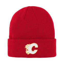 Dětská Zimní Čepice Calgary Flames Cuffed Knit