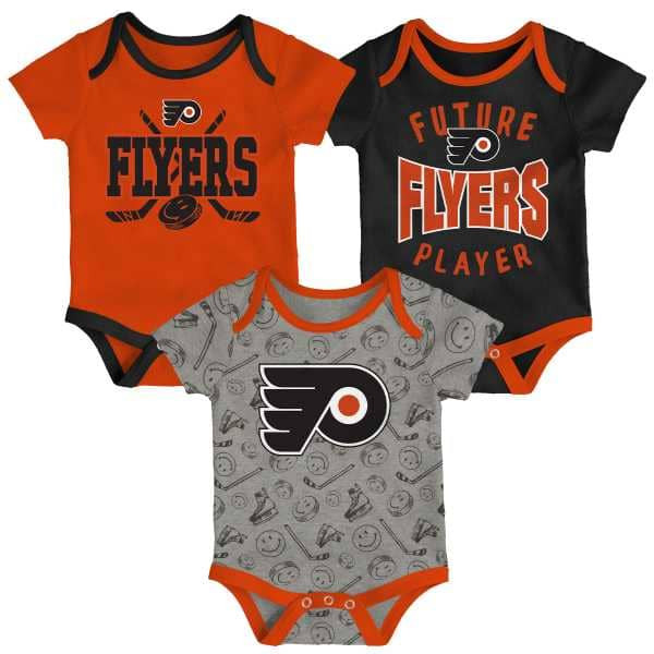 Bodýčko Philadelphia Flyers 3PK Baby Set