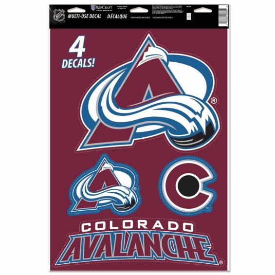 Samolepka Colorado Avalanche NHL Wincraft