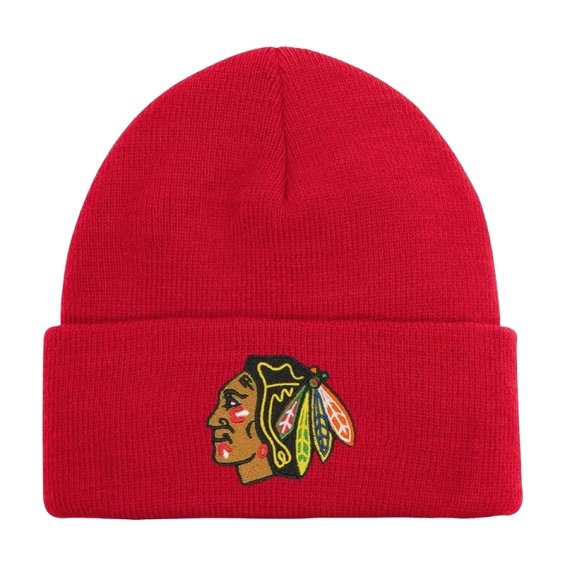 Dětská Zimní Čepice Chicago Blackhawks Cuffed Knit