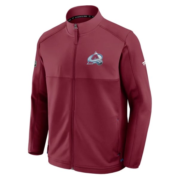 Mikina Colorado Avalanche Authentic Pro Rink Poly Fleece FZ