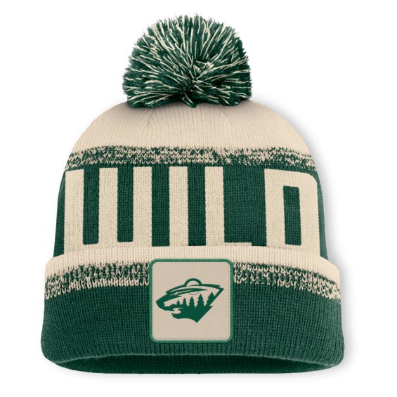 Kulich Minnesota Wild NHL Thrive Cuffed Pom Beanie