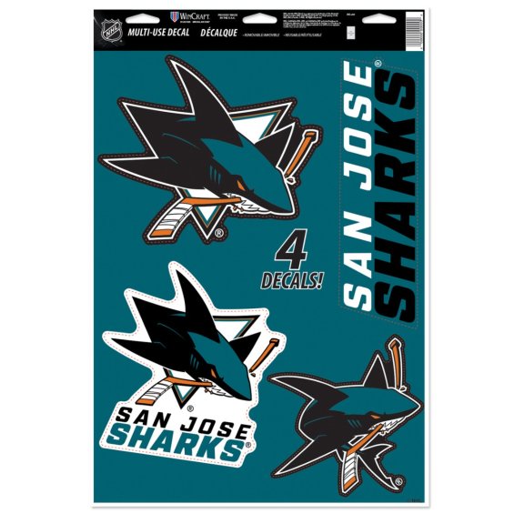 Samolepka San Jose Sharks NHL Wincraft