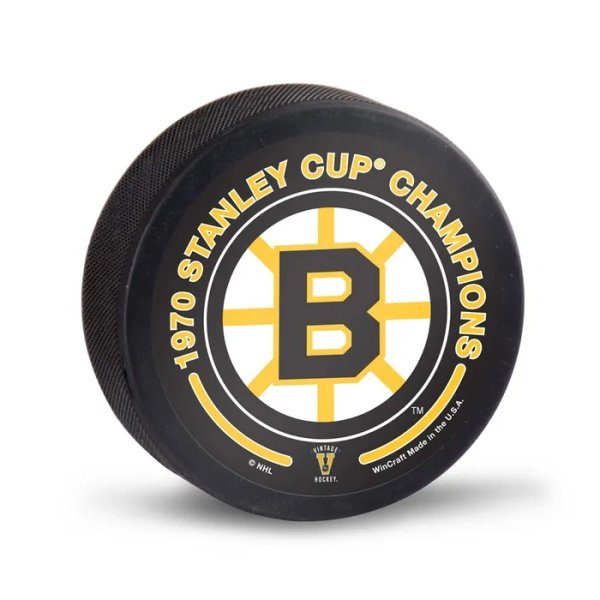 Puk Boston Bruins NHL Vintage